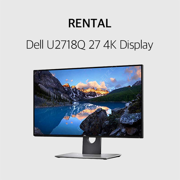 렌탈 주변기기 모니터 Dell Ultrasharp U2718Q 27 4K