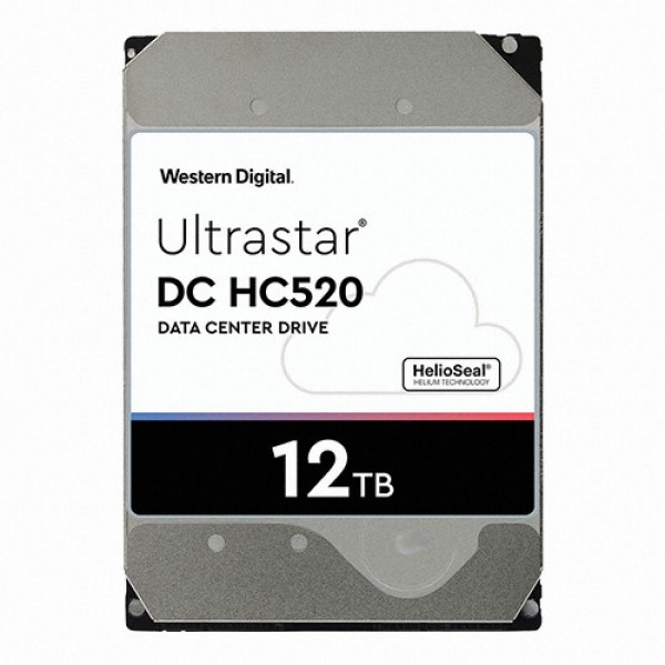 WD 울트라스타 12TB Ultrastar DC HC520 HUH721212ALE600 [헬륨]