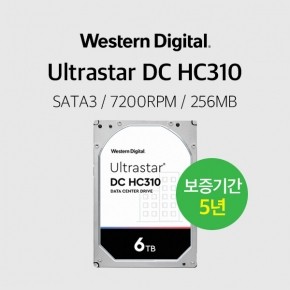 WD 6TB Ultrastar DC HC310 HUS726T4TALE6L4
