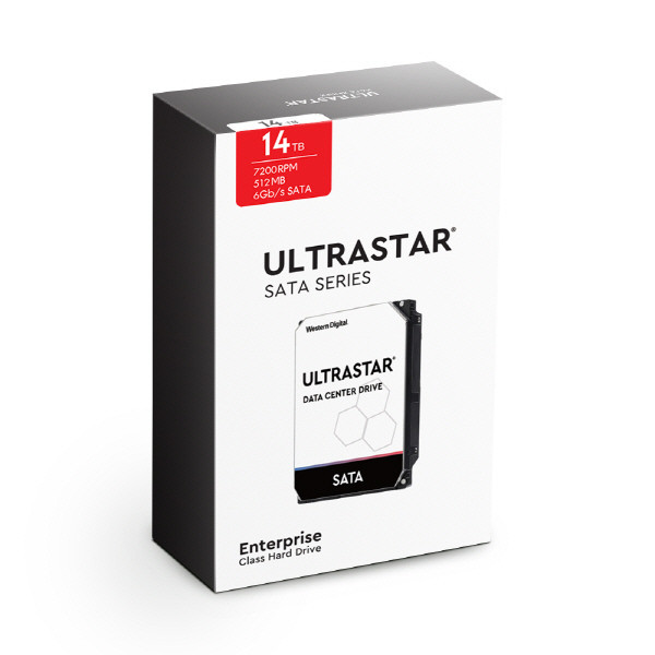 WD 울트라스타 14TB Ultrastar DC HC530 WUH721414ALE6L4 1PACK