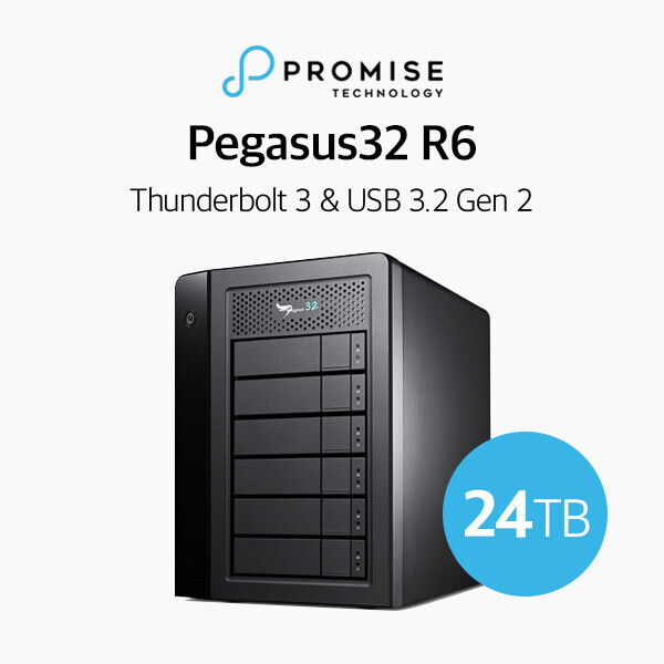 PROMISE Pegasus32 R6 24TB