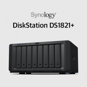 시놀로지 DiskStation NAS 8베이 (하드미포함) DS1821+[설치지원]