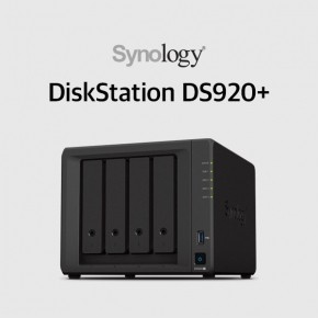시놀로지 DiskStation NAS 4베이 (하드미포함) DS920+[설치지원]