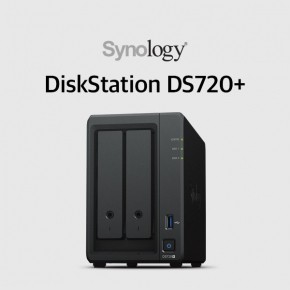 시놀로지 DiskStation NAS 4베이 (하드미포함) DS720+[설치지원]