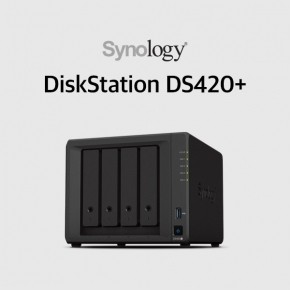 시놀로지 DiskStation NAS 4베이 (하드미포함) DS420+[설치지원]
