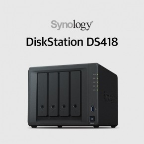 시놀로지 DiskStation NAS 4베이 (하드미포함) DS418[설치지원]