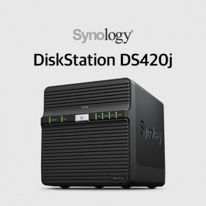 시놀로지 DiskStation NAS 4베이 (하드미포함) DS420j[설치지원]