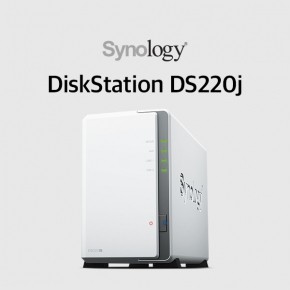 시놀로지 DiskStation NAS 2베이 (하드미포함) DS220j [설치지원]