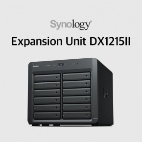 시놀로지 Expansion Unit 12베이 (하드미포함) DX1215II [설치지원]