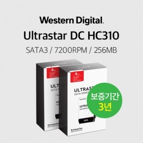 WD 4TB Ultrastar DC HC310 HUS726T4TALA6L4 2PACK