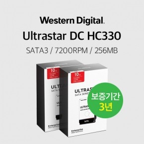 WD 10TB Ultrastar DC HC330 WUS721010ALE6L4 2PACK