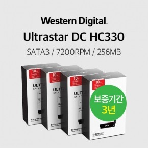 WD 10TB Ultrastar DC HC330 WUS721010ALE6L4 4PACK