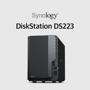 시놀로지 DiskStation NAS 2베이 (하드미포함) DS223 [설치지원]