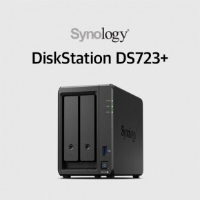 시놀로지 DiskStation NAS 2베이 (하드미포함) DS723+ [설치지원]