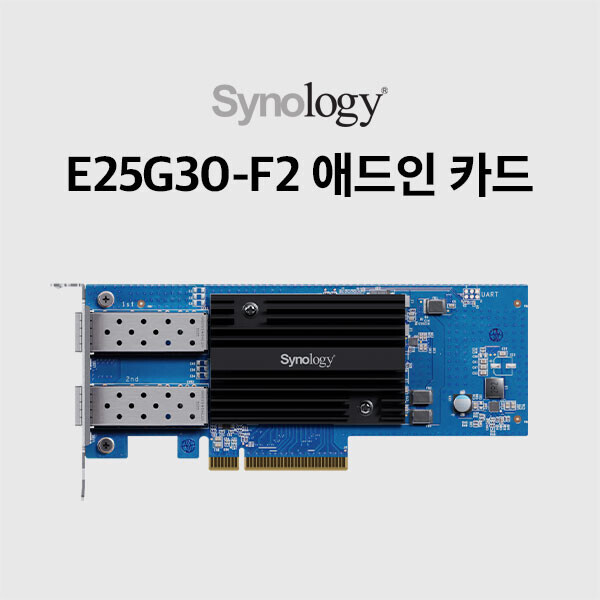 시놀로지 E25G30-F2 애드인 카드