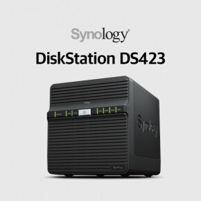 시놀로지 DiskStation NAS 4베이 (하드미포함) DS423 [설치지원]