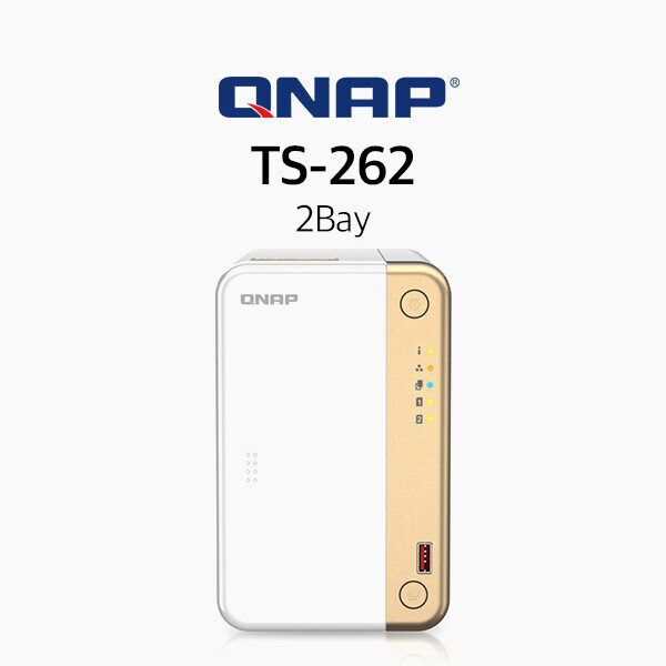 QNAP 큐냅 TS-262-4G 2베이 (하드미포함)