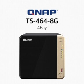 QNAP 큐냅 TS-464-8G 4베이 (하드미포함)