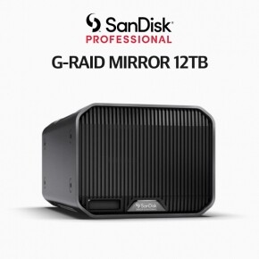 샌디스크 프로페셔널 G-RAID MIRROR 12TB