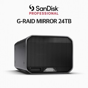 샌디스크 프로페셔널 G-RAID MIRROR 24TB